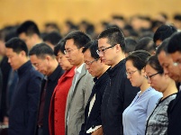 【图集】纪念红军长征胜利80周年大会