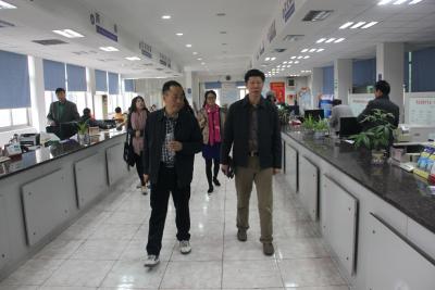 江门市行政服务中心来我中心学习考察