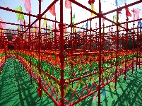 “孝感动苍穹，金鸡闹新春”2017金卉庄园首届年俗文化节暨第二届新春祈福灯会