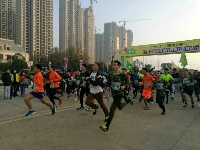 2017孝感市迎春长跑暨万人健步行开始啦！