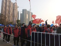 2017孝感市迎春长跑暨万人健步行开始啦！