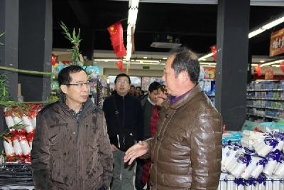 湖北省供销社调研组来孝南开展工作调研