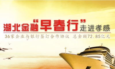 湖北金融“早春行”走进孝感