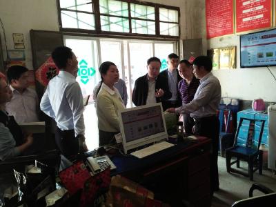 市委副书记陈义国调研大悟供销“三位一体”建设工作