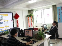 【图集】市委常委、宣传部长彭瑜到孝感市门户网站管理中心调研