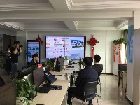 【图集】市委常委、宣传部长彭瑜到孝感市门户网站管理中心调研