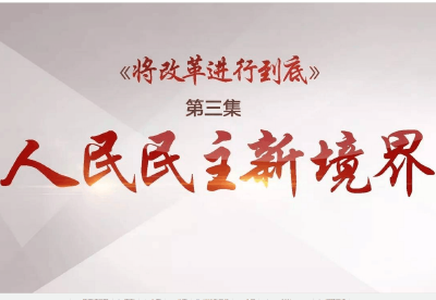 《将改革进行到底》 第三集：人民民主新境界