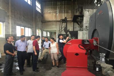 省特种设备安全生产专委会督查我市安全生产工作