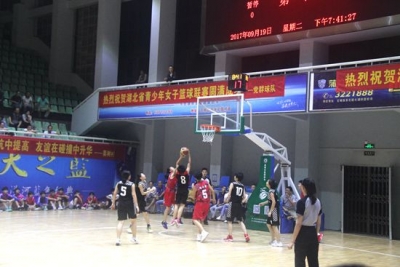 2017年湖北省青少年女子篮球联赛在应城市圆满落幕