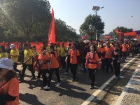 【图集】2017年孝感市首届登山大会开启