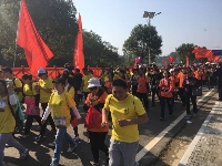 【图集】2017年孝感市首届登山大会开启