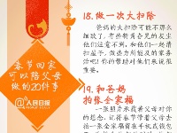 别让爱迟到，春节记得陪爸妈做的20件事！