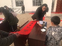 【网络媒体走转改】孝感市网络媒体新春走基层活动之小河镇菜园幸福新村