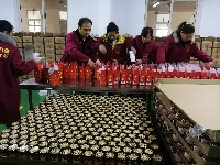 【网络媒体走转改】孝感市网络媒体新春走基层活动之湖北楚大爷食品有限公司