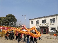 【网络媒体走转改】孝感市网络媒体新春走基层活动之应城魏河村