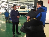 【网络媒体走转改】孝感市网络媒体新春走基层活动之湖北三江船艇科技有限公司