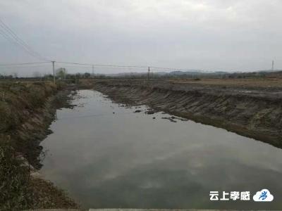 孝感市公共资源局为驻点村清理 淤积渠道近3公里