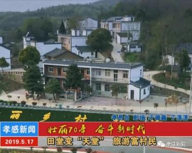 壮丽70年 奋斗新时代▶田堂变“天堂” 旅游富村民