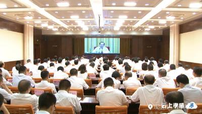 全省上半年经济运行调度电视电话会召开