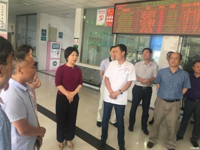市领导调研孝南区医疗卫生工作