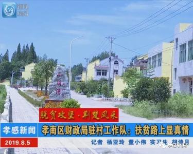 孝南区财政局驻村工作队：扶贫路上显真情