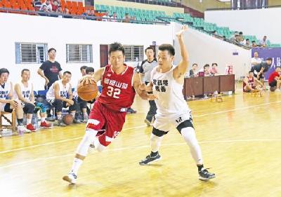 孝南区男子篮球赛落幕