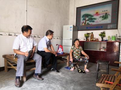 市供销社赴汉川市新桥村开展结对帮扶工作