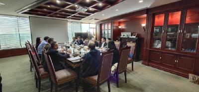 孝感党政代表团考察上海市各地在沪企业（商会）联合会 