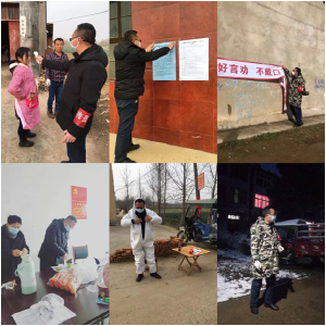 云梦联通驻村“第一书记”连续奋战在抗疫一线
