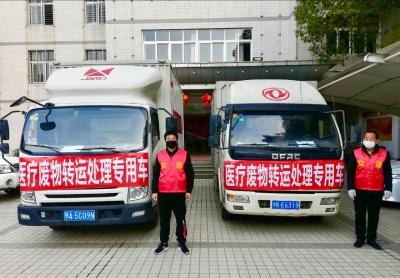 转运新冠肺炎医疗废物 汉川的哥奋勇争先