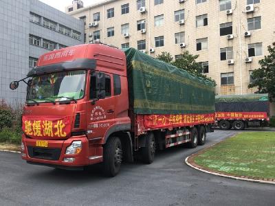 重庆市捐赠农机和蔬果种苗支援孝感春耕