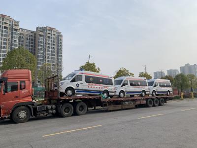 中华思源工程扶贫基金会、泰国天丝集团、新浪微博向我市捐赠3辆负压救护车