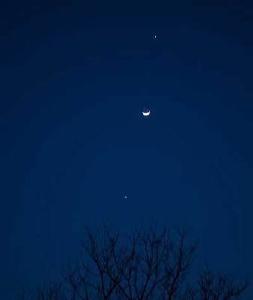 26日晚将出现“双星抱月”奇特天象  