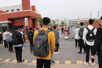 孝昌中职开展高三学生返校复课应急演练