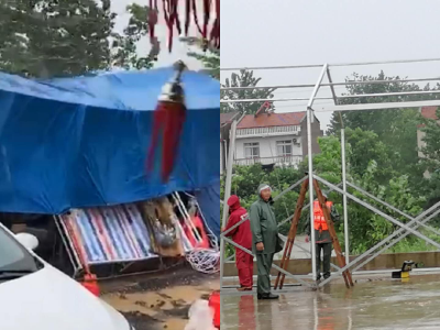 这群人心系一线 为防汛人员送暖心姜汤