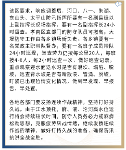 孝南防汛应急响应调整为Ⅲ级！
