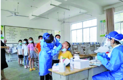 9月6日前，孝感市孝南区5万名师生将完成核酸检测 