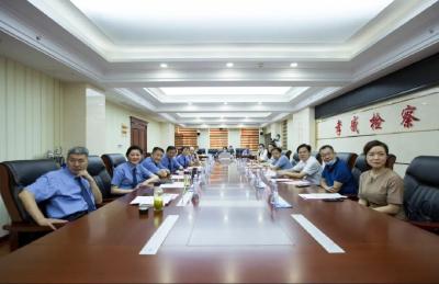 张汉平到市检察院调研意识形态和宣传工作