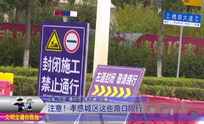 注意！孝感城区这些路口限行