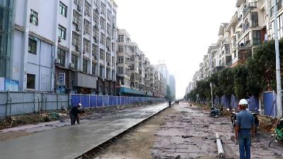 城西排水泵站—箱涵工程建设进入尾声 预计11月中下旬全面完工