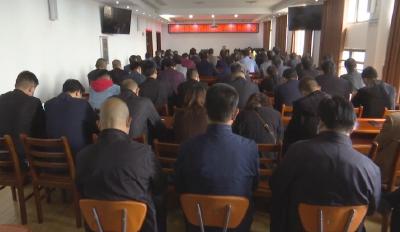 云梦县抗疫先进事迹宣讲团走进县卫健局