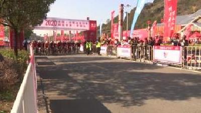中国大别山自行车超级联赛孝感接棒