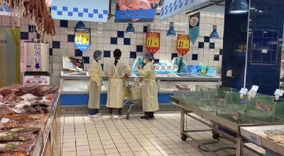 记者探访城区进口冷冻冷藏冷链食品安全监管情况