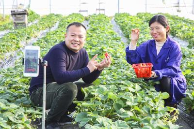 湖北孝感：新农人试水直播带货 