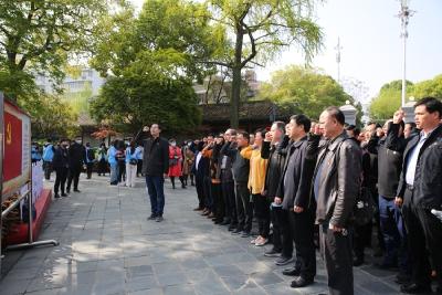 孝感市教育局组织党员干部赴武昌区爱国主义教育基地开展党史学习教育
