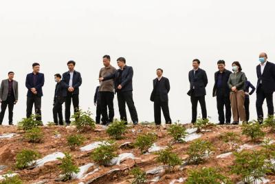 安陆市举行第一季度重大项目建设集中拉练检查