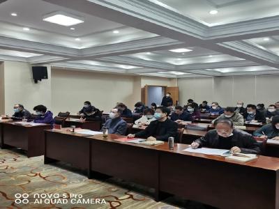孝感市教育局组织机关党员干部开展党史学习教育集中学习