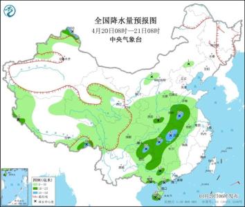 中东部地区将迎大范围降水 西北黄淮江汉等地有中到大雨