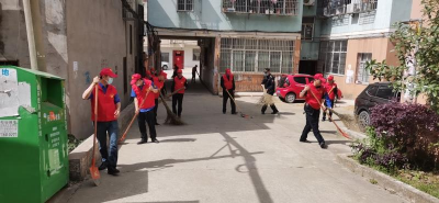 下沉社区，为民服务办实事！