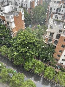 武汉咸宁拉响暴雨和雷电预警 暴雨大风来了出行注意安全！